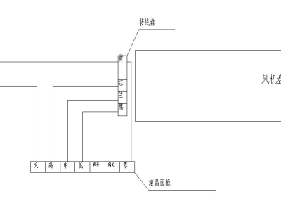 金川縣臥式暗裝風機盤管的安裝接線圖及接管圖詳細說明